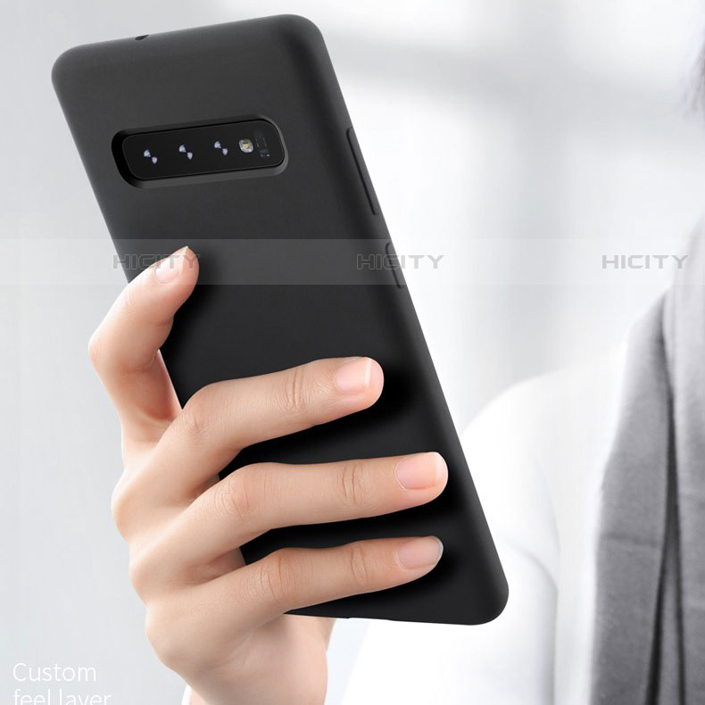 Custodia Silicone Ultra Sottile Morbida Cover U01 per Samsung Galaxy S10 5G