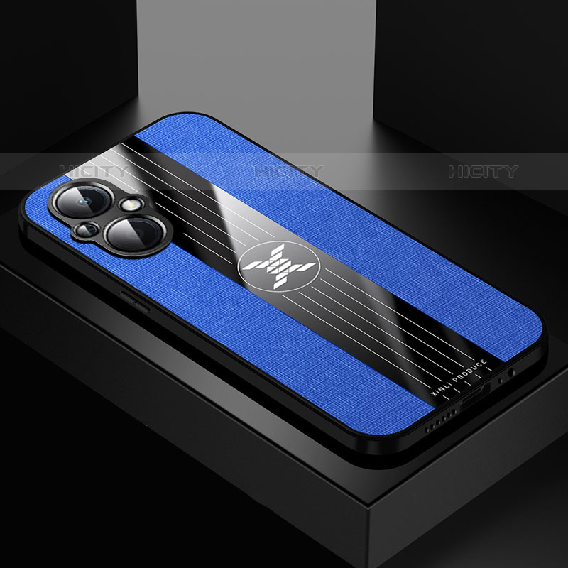 Custodia Silicone Ultra Sottile Morbida Cover X01L per OnePlus Nord N20 5G Blu