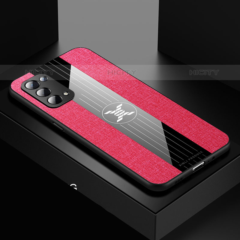 Custodia Silicone Ultra Sottile Morbida Cover X01L per OnePlus Nord N200 5G Rosso