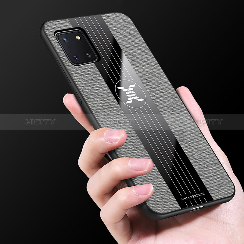 Custodia Silicone Ultra Sottile Morbida Cover X01L per Samsung Galaxy Note 10 Lite