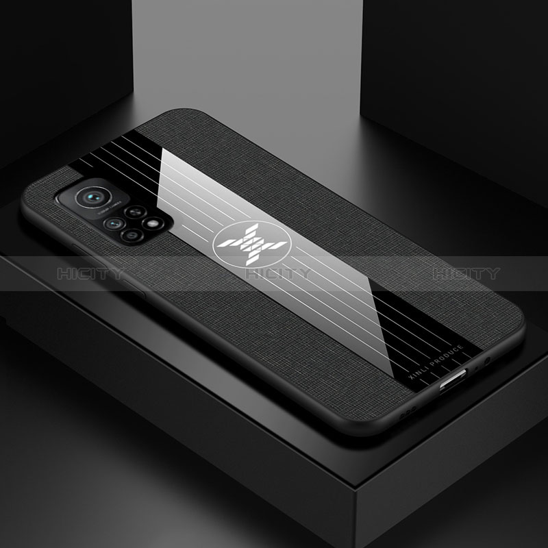 Custodia Silicone Ultra Sottile Morbida Cover X01L per Xiaomi Mi 10T 5G Nero