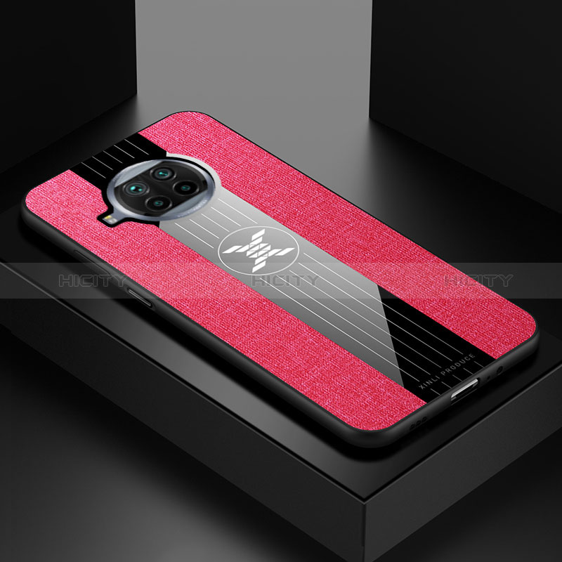 Custodia Silicone Ultra Sottile Morbida Cover X01L per Xiaomi Mi 10T Lite 5G Rosso