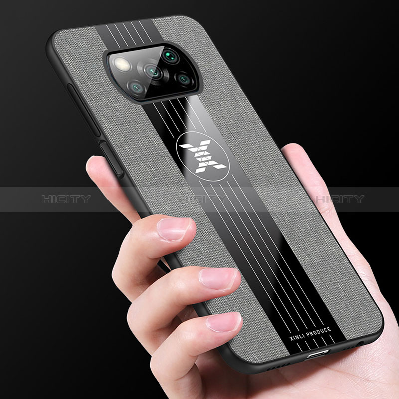 Custodia Silicone Ultra Sottile Morbida Cover X01L per Xiaomi Poco X3 NFC
