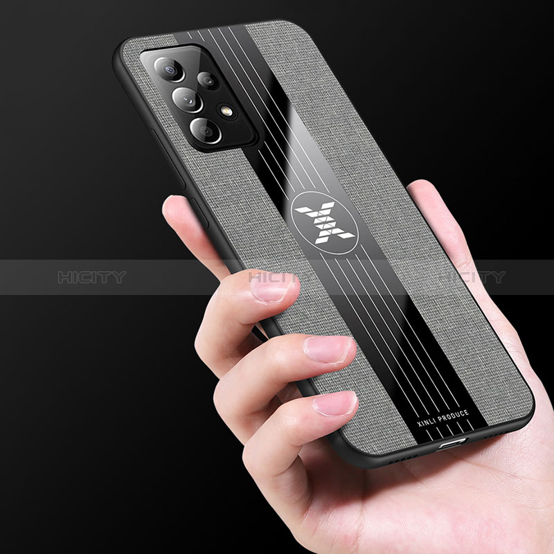 Custodia Silicone Ultra Sottile Morbida Cover X02L per Samsung Galaxy A52s 5G