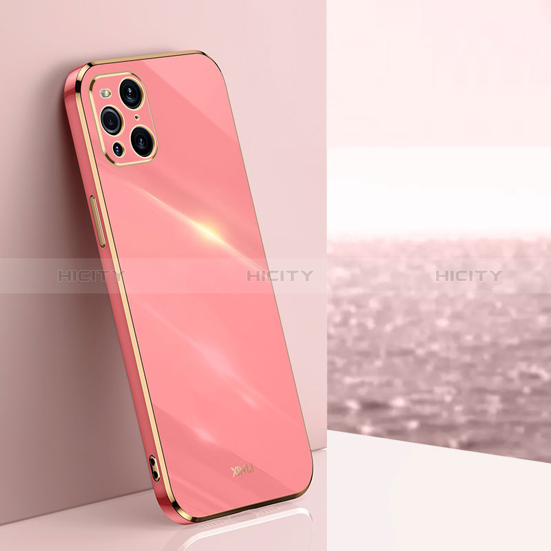 Custodia Silicone Ultra Sottile Morbida Cover XL1 per Oppo Find X3 5G