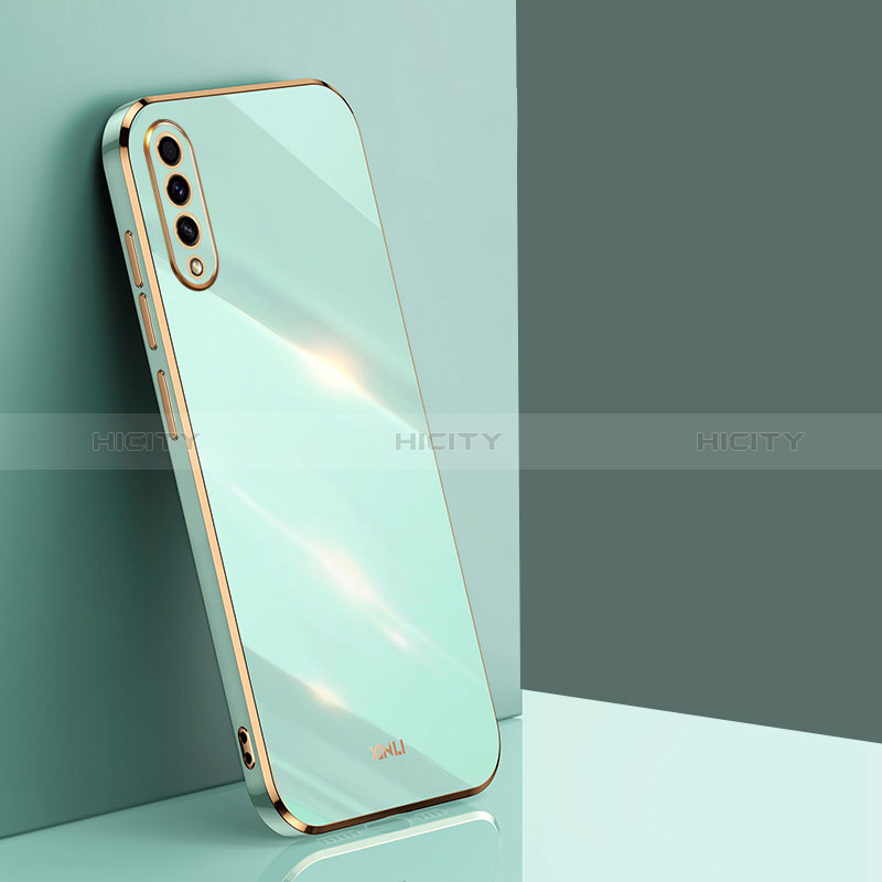 Custodia Silicone Ultra Sottile Morbida Cover XL1 per Samsung Galaxy A30S Verde