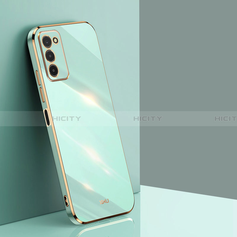 Custodia Silicone Ultra Sottile Morbida Cover XL1 per Samsung Galaxy F02S SM-E025F Verde