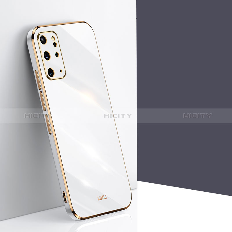 Custodia Silicone Ultra Sottile Morbida Cover XL1 per Samsung Galaxy S20 Plus Bianco