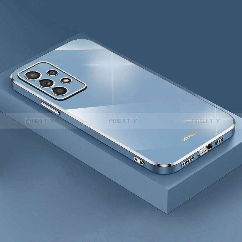 Custodia Silicone Ultra Sottile Morbida Cover XL5 per Samsung Galaxy A23 5G Blu