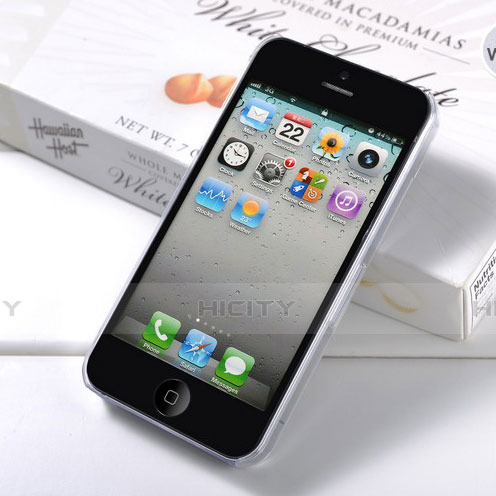 Custodia Silicone Ultra Sottile Morbida Opaca per Apple iPhone 4 Bianco