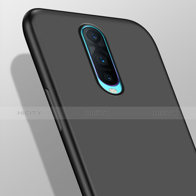 Custodia Silicone Ultra Sottile Morbida P01 per Oppo RX17 Pro Nero