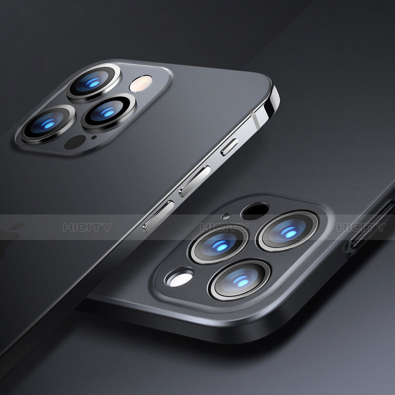 Custodia Silicone Ultra Sottile Morbida per Apple iPhone 15 Pro Max Nero