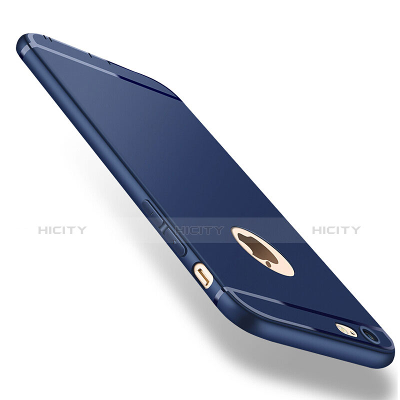 Custodia Silicone Ultra Sottile Morbida per Apple iPhone 6S Blu