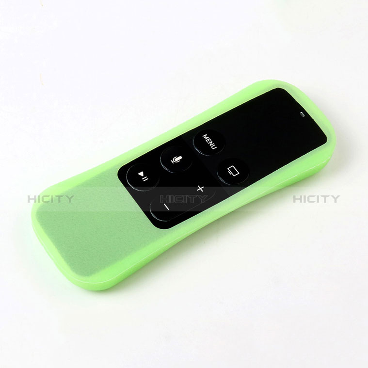 Custodia Silicone Ultra Sottile Morbida per Apple TV 4 Verde