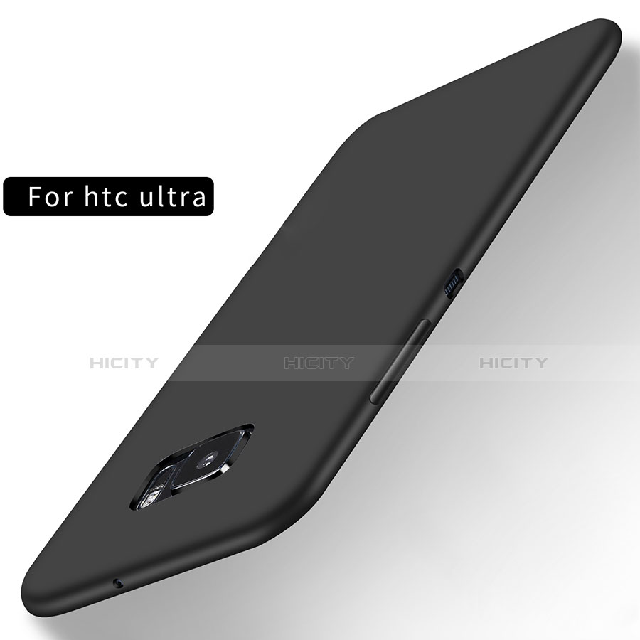 Custodia Silicone Ultra Sottile Morbida per HTC U Ultra Nero