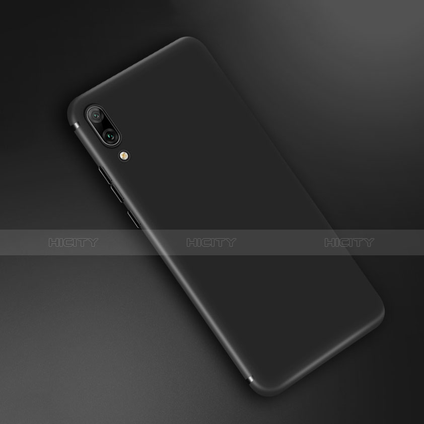 Custodia Silicone Ultra Sottile Morbida per Huawei Enjoy 9 Nero