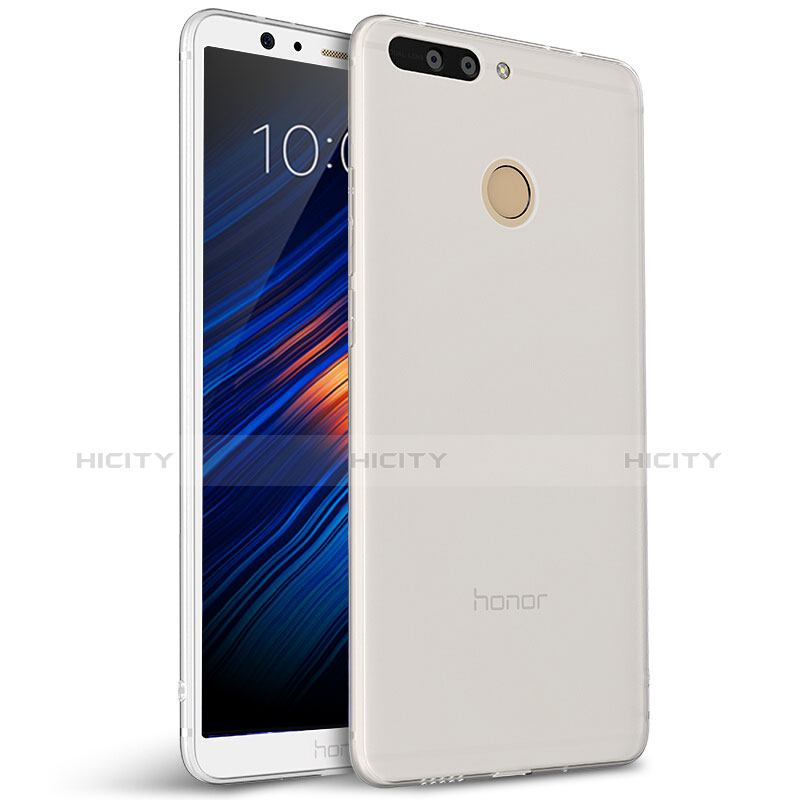 Custodia Silicone Ultra Sottile Morbida per Huawei Honor 8 Pro Bianco