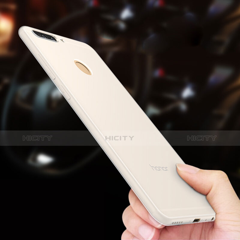 Custodia Silicone Ultra Sottile Morbida per Huawei Honor 8 Pro Bianco