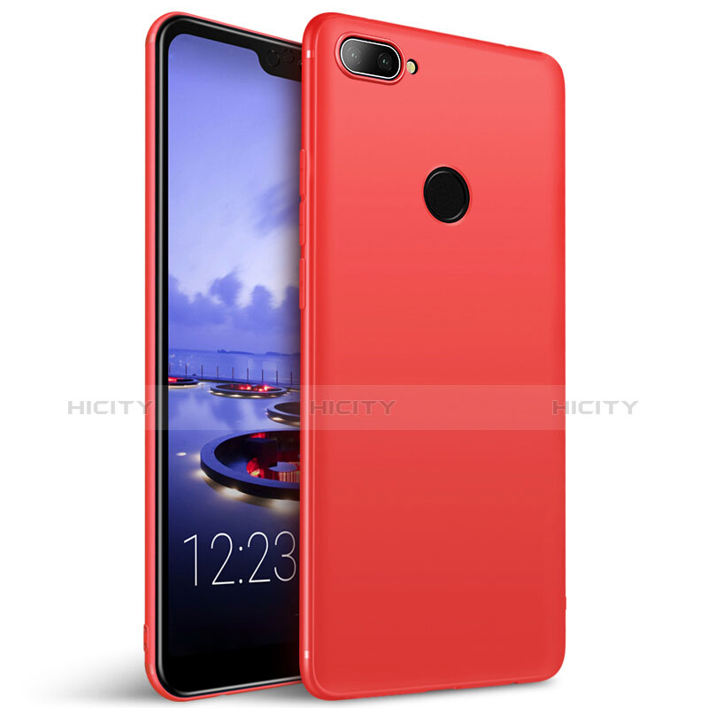 Custodia Silicone Ultra Sottile Morbida per Huawei Honor 9i Rosso