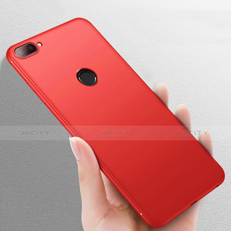 Custodia Silicone Ultra Sottile Morbida per Huawei Honor 9i Rosso