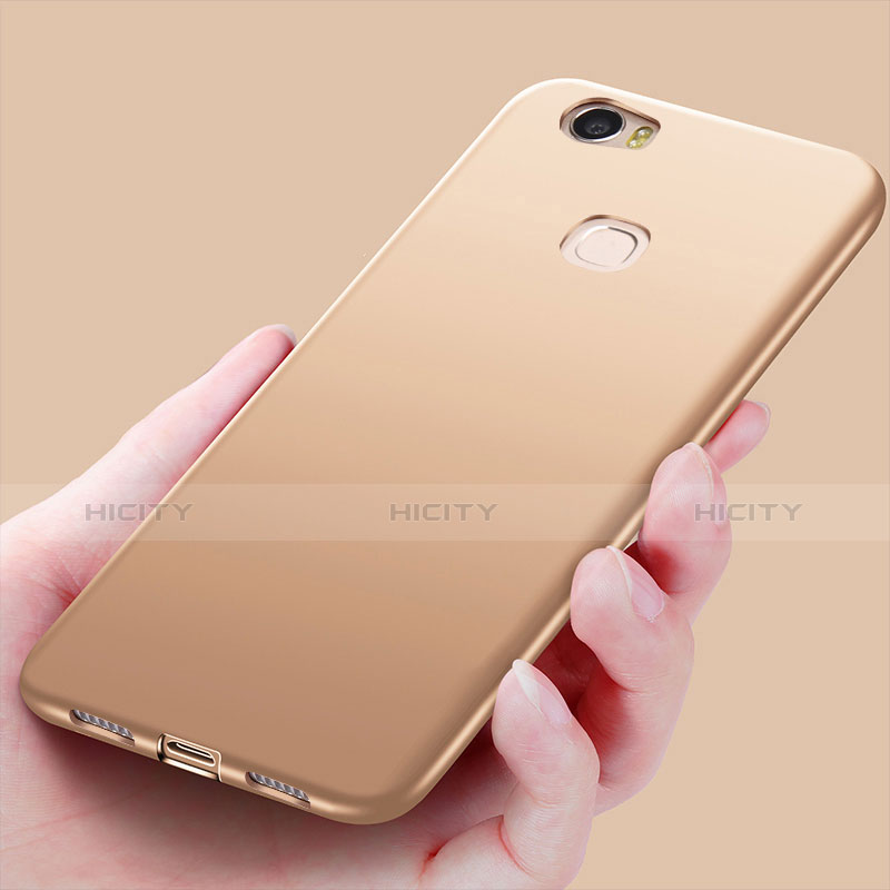 Custodia Silicone Ultra Sottile Morbida per Huawei Honor Note 8 Oro