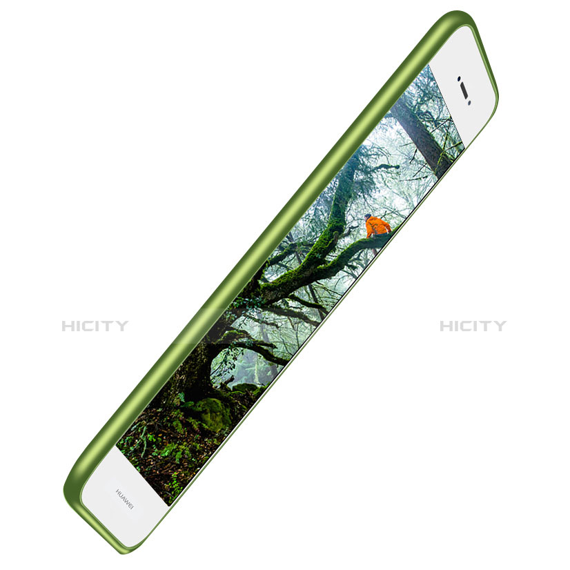 Custodia Silicone Ultra Sottile Morbida per Huawei Honor V9 Play Verde