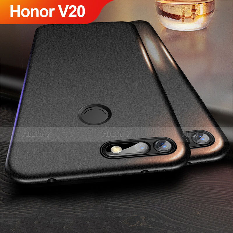 Custodia Silicone Ultra Sottile Morbida per Huawei Honor View 20 Nero