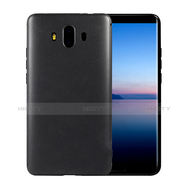 Custodia Silicone Ultra Sottile Morbida per Huawei Mate 10 Grigio