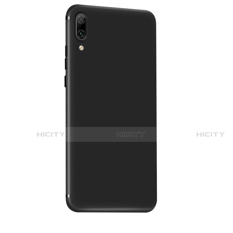 Custodia Silicone Ultra Sottile Morbida per Huawei Y7 (2019) Nero