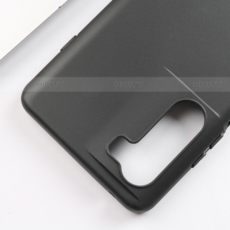 Custodia Silicone Ultra Sottile Morbida per Motorola Moto Edge S30 5G Nero