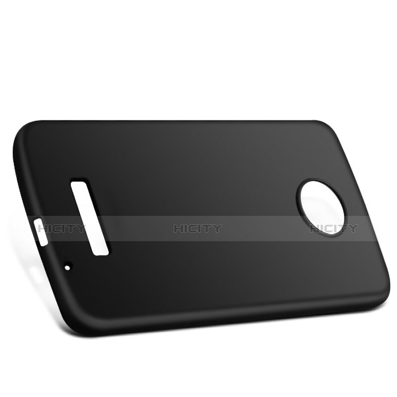 Custodia Silicone Ultra Sottile Morbida per Motorola Moto Z Nero