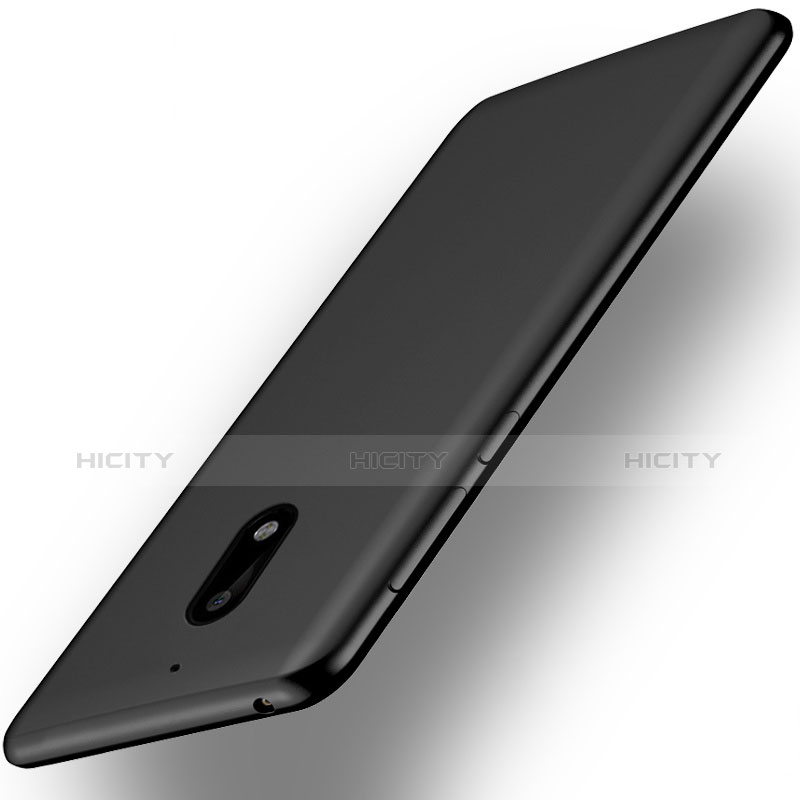 Custodia Silicone Ultra Sottile Morbida per Nokia 6 Nero