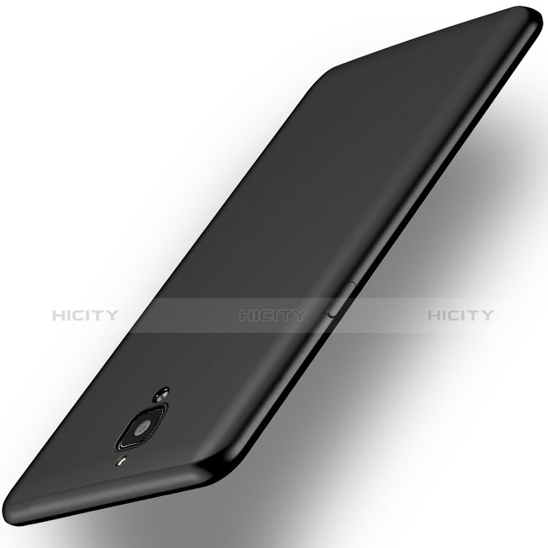 Custodia Silicone Ultra Sottile Morbida per OnePlus 3T Nero