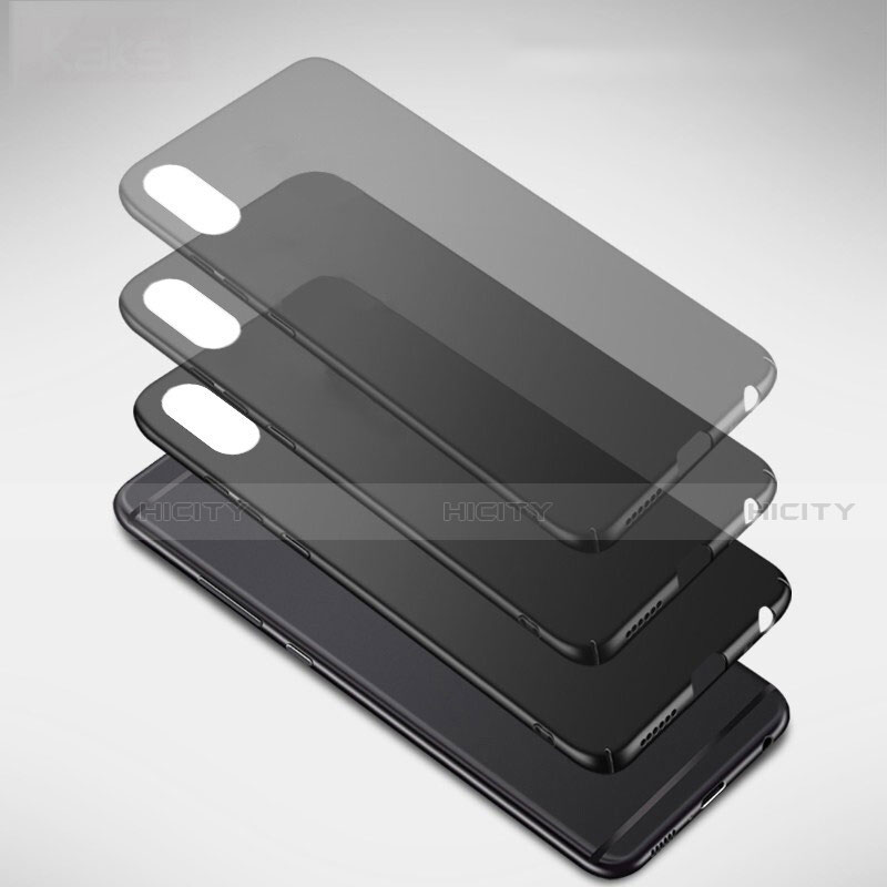 Custodia Silicone Ultra Sottile Morbida per Oppo A9 Nero