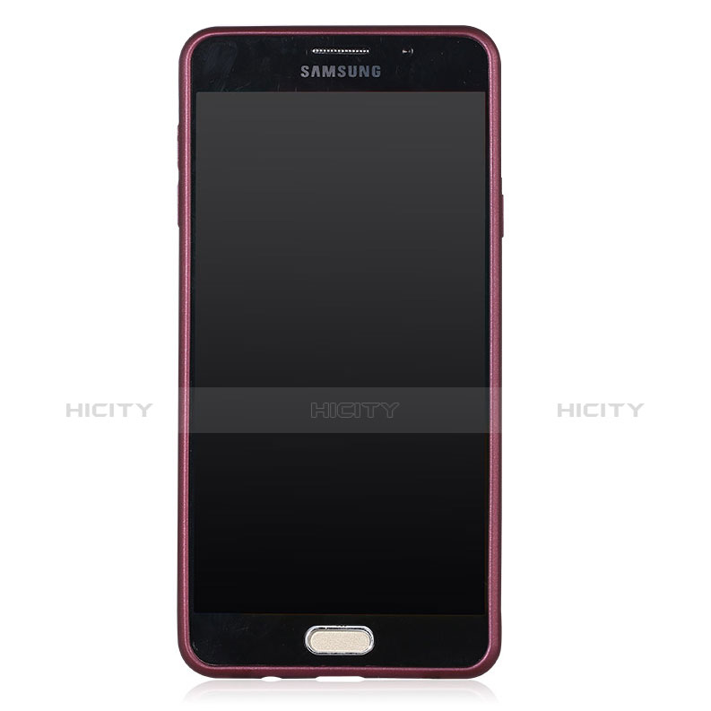 Custodia Silicone Ultra Sottile Morbida per Samsung Galaxy A5 (2017) Duos Rosso