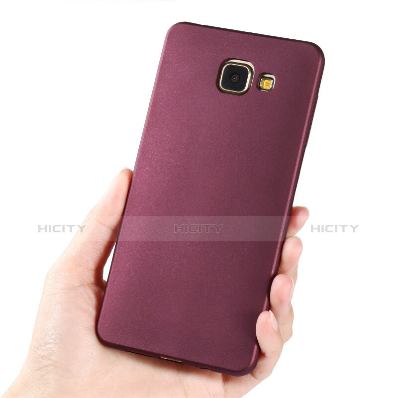 Custodia Silicone Ultra Sottile Morbida per Samsung Galaxy A5 (2017) SM-A520F Rosso