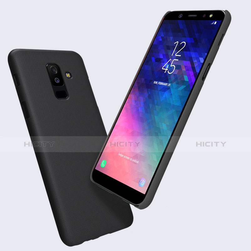 Custodia Silicone Ultra Sottile Morbida per Samsung Galaxy A6 Plus Nero