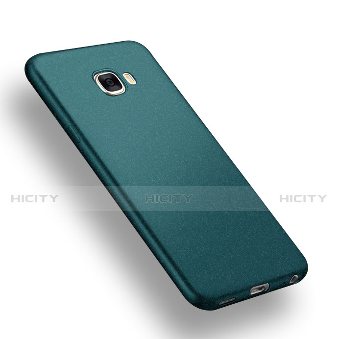 Custodia Silicone Ultra Sottile Morbida per Samsung Galaxy C7 Pro C7010 Verde