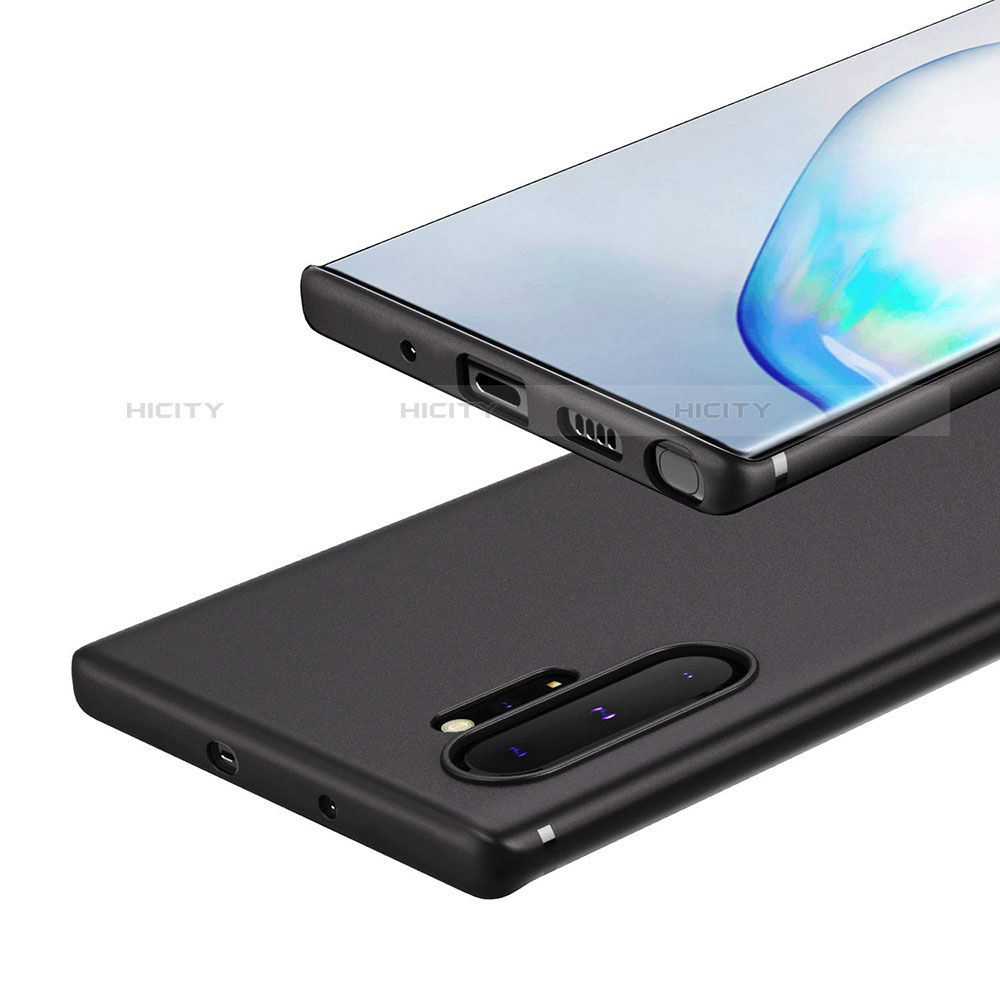 Custodia Silicone Ultra Sottile Morbida per Samsung Galaxy Note 10 Plus Nero