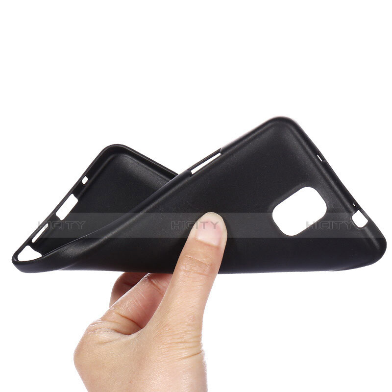 Custodia Silicone Ultra Sottile Morbida per Samsung Galaxy Note 3 N9000 Nero