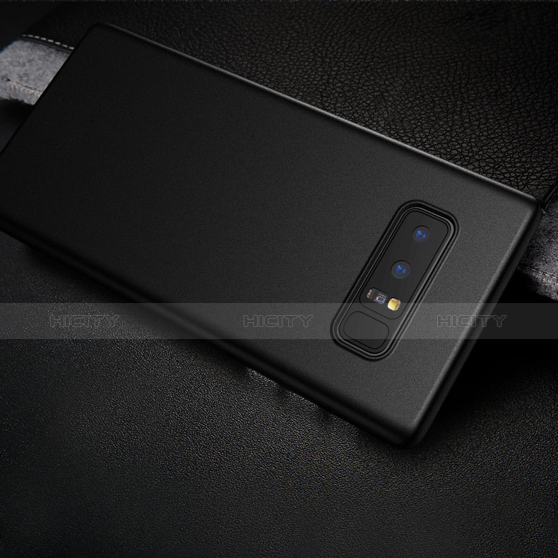 Custodia Silicone Ultra Sottile Morbida per Samsung Galaxy Note 8 Nero