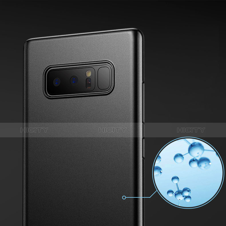Custodia Silicone Ultra Sottile Morbida per Samsung Galaxy Note 8 Nero