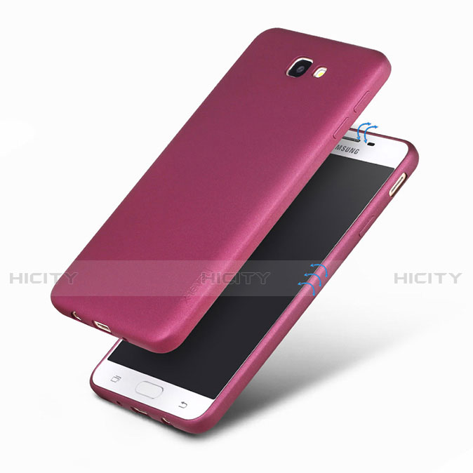 Custodia Silicone Ultra Sottile Morbida per Samsung Galaxy On7 (2016) G6100 Rosso