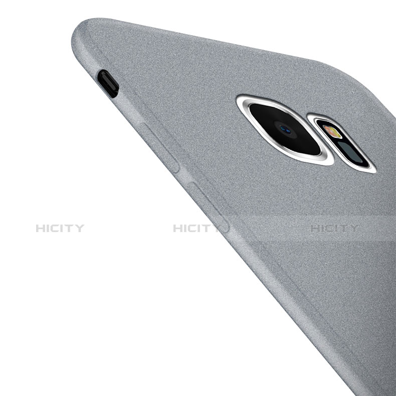 Custodia Silicone Ultra Sottile Morbida per Samsung Galaxy S7 G930F G930FD Grigio