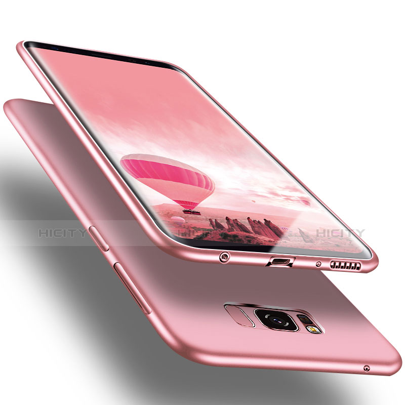 Custodia Silicone Ultra Sottile Morbida per Samsung Galaxy S8 Rosa