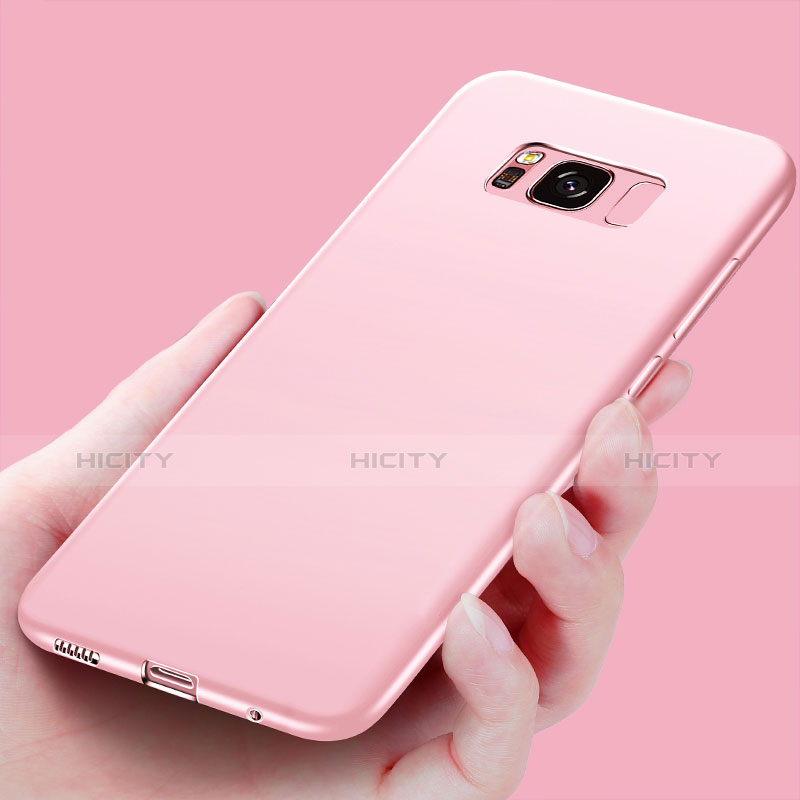 Custodia Silicone Ultra Sottile Morbida per Samsung Galaxy S8 Rosa