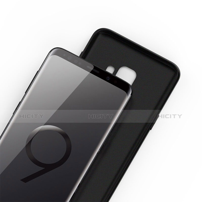 Custodia Silicone Ultra Sottile Morbida per Samsung Galaxy S9 Plus Nero