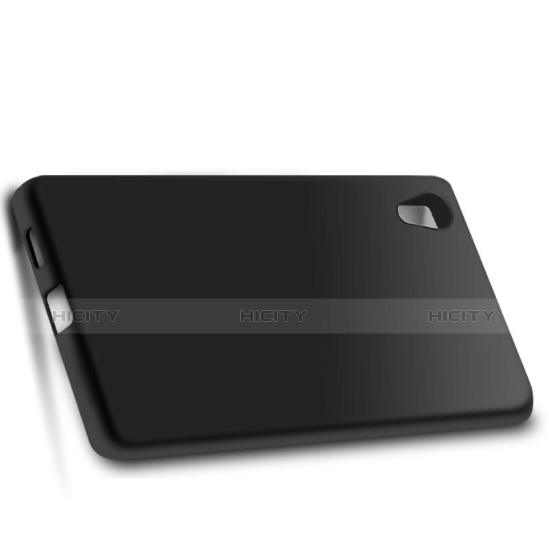 Custodia Silicone Ultra Sottile Morbida per Sony Xperia XA1 Ultra Nero