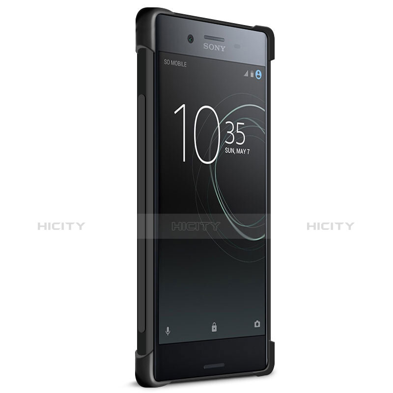 Custodia Silicone Ultra Sottile Morbida per Sony Xperia XZ1 Compact Nero