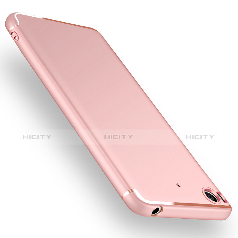 Custodia Silicone Ultra Sottile Morbida per Xiaomi Mi 5S 4G Oro Rosa